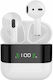 Dudao U15S In-ear Bluetooth Handsfree Earphones with Charging Case White