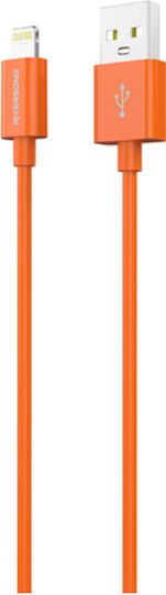 Riversong Lotus 08 USB-A to Lightning Cable Orange 1.2m (CL71O)