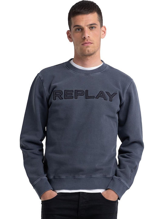 Replay M6963.000.23650P スウェットシャツ Replay Sweatshirt Black M6963.000.23650P-098 | Skroutz.mt