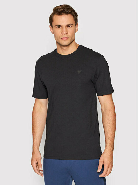 Guess T-shirt Μαύρο