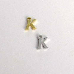 METALLISCHE SILBERNE MONOGRAMME SET/25 (KAPPA)