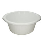 Viomes Basin Round 34.5x34.5x12.5cm. Capacity 6lt White