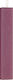 Easter Candle Flat Scented and Handmade Pink