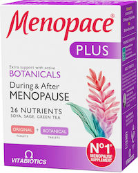 Vitabiotics Menopase Plus During & After Ergänzungsmittel für die Menopause 56 Registerkarten