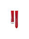 Trender Strap Synthetic Leather Red (Universal 20mm) TR-FX20RD