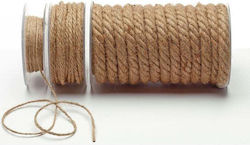 LINEN CORD 12MMX6M NATURAL