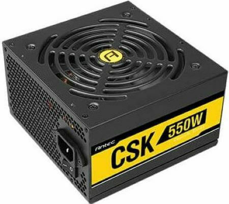 Antec CSK 550 550W Μαύρο Τροφοδοτικό Υπολογιστή Full Wired 80 Plus Bronze