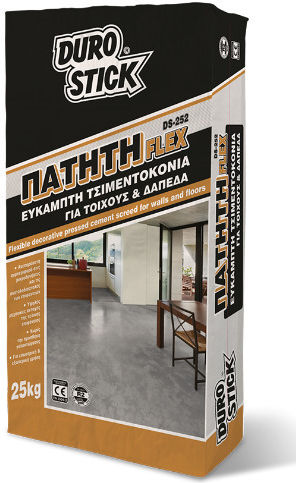 Durostick DS-252 Flex Flexible Stamped Concrete for Walls & Floors Oak ΤΣΠΦΒΕΛ25 25kg