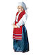 Traditional Kids Costume Greek girl with Scarf