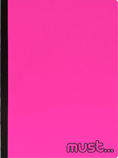 Must Team Schulheft Geregelt B5 128 Papiereinlagen 4 Schulfachhefte Foldi Fuchsie