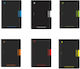 Typotrust Σπιράλ Τετράδιο Ριγέ Α4 240 Φύλλων 4 Θεμάτων Noir (Διάφορα Χρώματα)