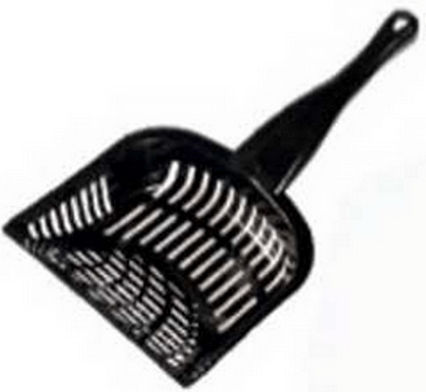 M-Pets Black Scoop Cat Toilet 1pcs 4x16x7.5