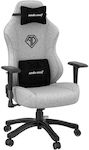 Anda Seat Phantom 3 Fabric Gaming Chair with Adjustable Arms Gray