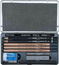 Set Rembrandt Graphite 11 pieces Lyra