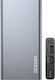 Dudao K5Pro Power Bank 10000mAh με 2 Θύρες USB-A Ασημί
