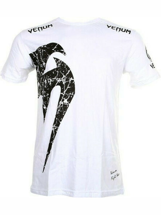 Venum Ανδρικό T-shirt Λευκό με Στάμπα