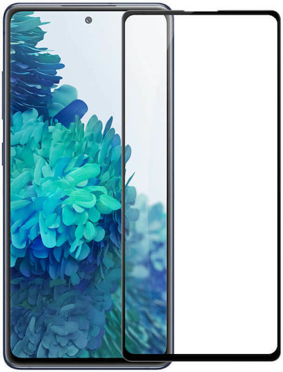 5D Full Face Tempered Glass Negru (Galaxy S20 FE) TG8952232