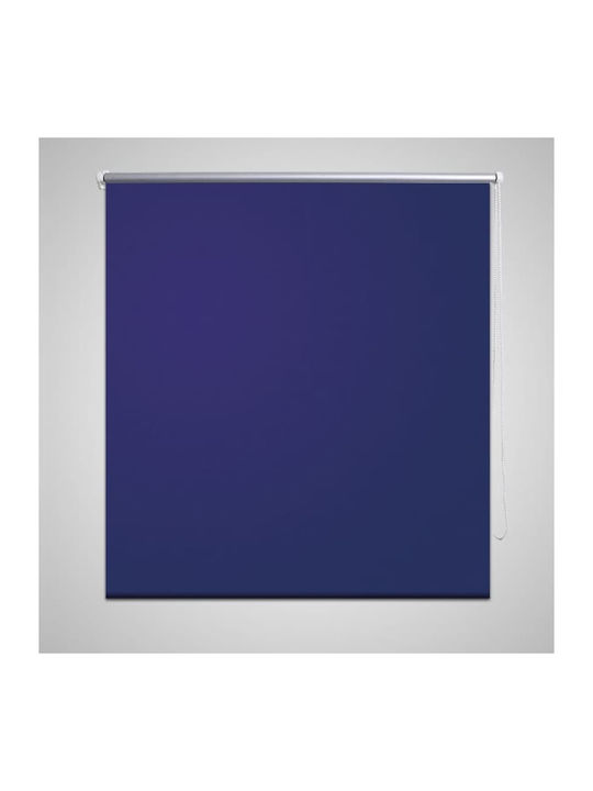 vidaXL Roller Blinds Total Blackout Blue W40xH100cm 240737