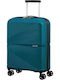 American Tourister Airconic Cabin Hard Suitcase Blue with 4 Wheels Height 55cm
