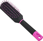 Niobe Professional Flache Plastik No.75162 Bürste Haare für Haarstyling Schwarze