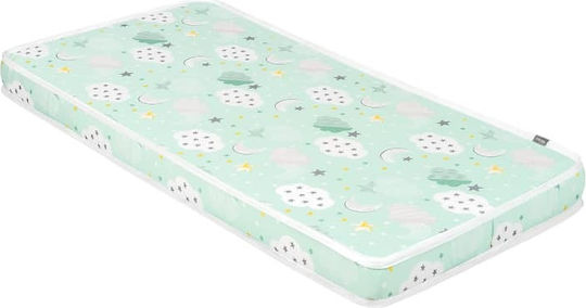 Kikka Boo Matratze Kinderbett Fantasia Clouds Mint 60cmx120cmx7cm
