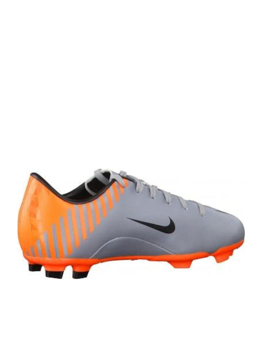 Jr Mercurial Victory FG Kids Soccer Cleats Molded Outsole Orange