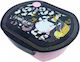 Back Me Up Unicorn Princess Plastic Kids' Food Container Unicorns Pink