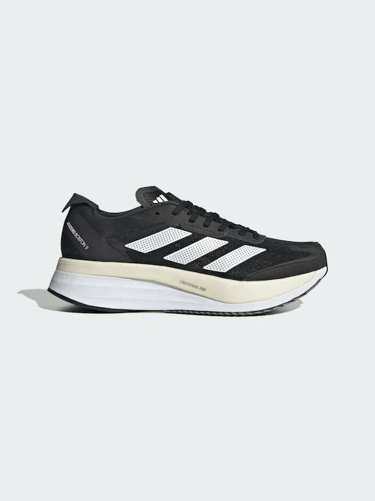 Adidas Adizero Boston 11 Ανδρικά Αθλητικά Παπούτσια Running Core Black / Cloud White / Carbon