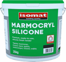 Isomat Σοβάς Plaster Fillers Marmocryl Silicone Fine 1,5mm 25kg