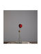 GloboStar Decorative Vase Lucy Transparent 10x10x23.3cm