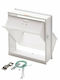 Hinged Window W24xH24cm