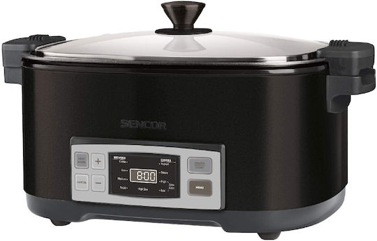 Sencor Aragaz multifuncțional 1350W cu Capacitate 6lt Negru