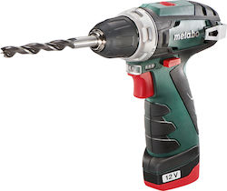 Metabo PowerMaxx BS Basic Δραπανοκατσάβιδο Μπαταρίας 12V 2x2Ah