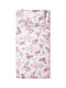 Viopros Seturi de cearșafuri Single Bumbac Roz 160x255cm 3buc