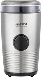 First Austria Elektrischer Kaffeemühle 150W mit einer Kapazität von 60gr Silber First Austria Elektrischer Kaffeemühle 150W mit einer Kapazität von 60gr Silber
