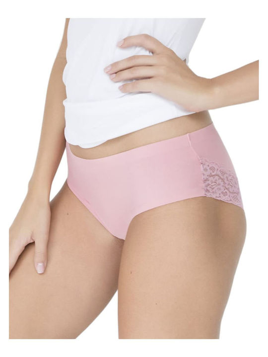 Julimex Damen Slip Cheekie Panty Pfingstrose