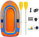 Kaixiang Kids Inflatable Boat with Paddles & Pump 195x116cm