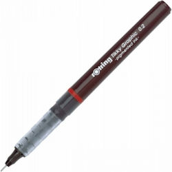 Rotring Μαρκαδόρος Σχεδίου Μαύρος