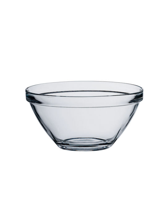 Bormioli Rocco Pompei Eisschüssel Rund Glas Transparent mit Durchmesser 12cm 6Stück