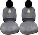 Carner Front Car Covers 2pcs Towel Tweety Gray
