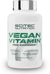 Scitec Nutrition Vegan Vitamin Multivitamin for Immune System Boost 60 tabs