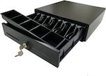 KER-330 Cash Drawer with 5 Coin Slots and 4 Slots for Bills