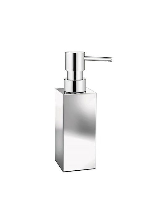 Sanco A03-90353 Επιτραπέζιο Dispenser Μεταλλικό Ασημί