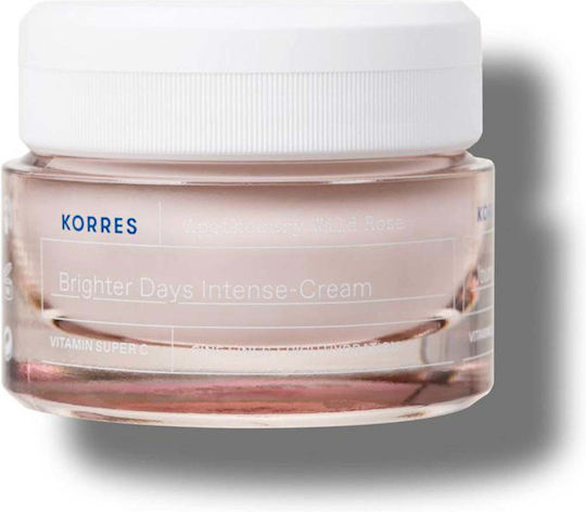 Korres Apothecary Wild Rose Rich 24ωρη Ενυδατική & Αντιγηραντική Κρέμα Προσώπου Ημέρας με Βιταμίνη C 40ml