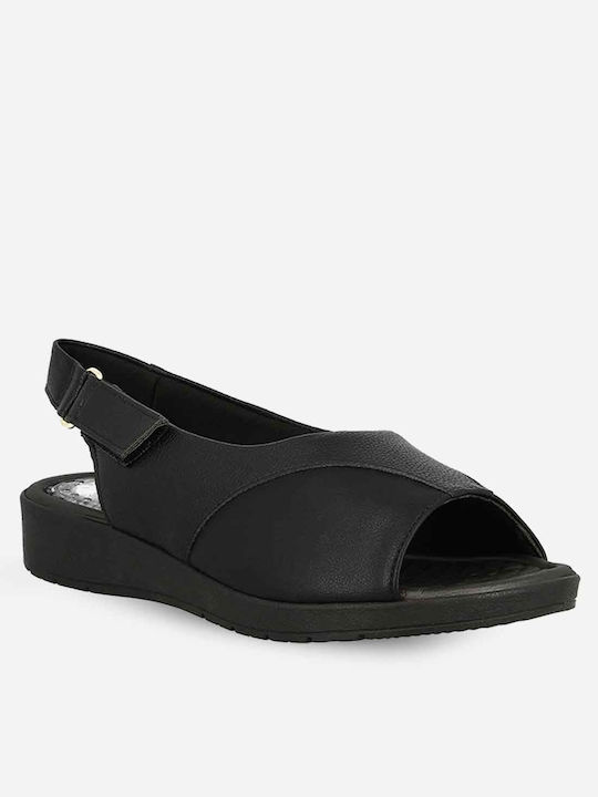 Piccadilly Anatomic Leather Women's Sandals Black