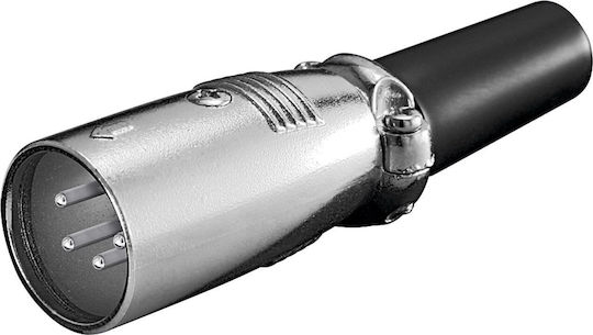 Goobay Щепсел XLR мъжки Сребрист (11776)