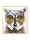 Supergreens Racoon Thug Life Πίνακας σε Καμβά 118x130cm