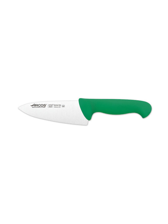 Arcos Chef Knife of Stainless Steel Green 15cm 292021