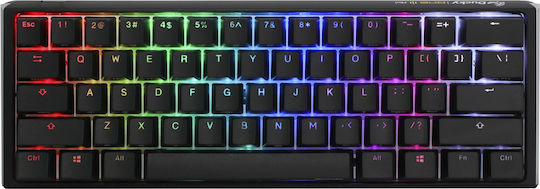 Ducky One 3 Mini Classic Gaming Μηχανικό Πληκτρολόγιο 60% με Cherry MX Silent Red διακόπτες και RGB φωτισμό (Αγγλικό US)