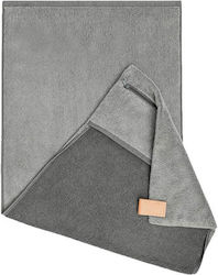 Viking Πετσέτα Yoga Γυμναστηρίου Βαμβακερή Γκρι 85x39cm με Αποθηκευτικό Χώρο Viking Πετσέτα Yoga Γυμναστηρίου Βαμβακερή Γκρι 85x39cm με Αποθηκευτικό Χώρο